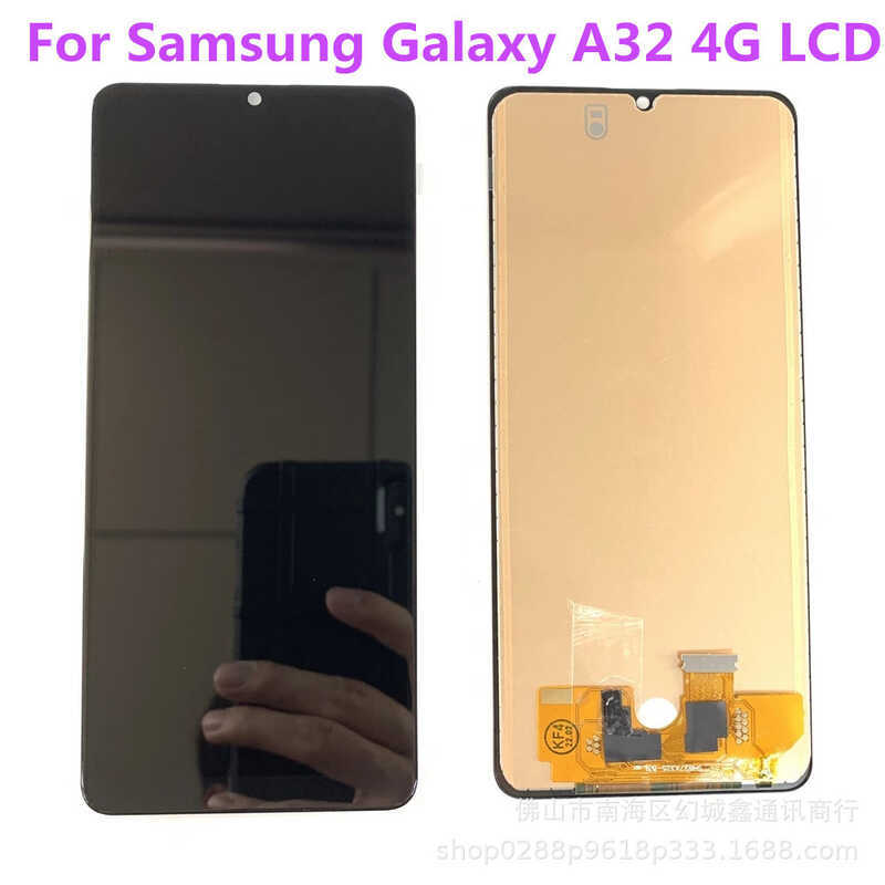 เหมาะสําหรับ Samsung A32 4G ประกอบหน้าจอ A325 หน้าจอ LCD A325F/A325M/A325N จอแสดงผล LCD