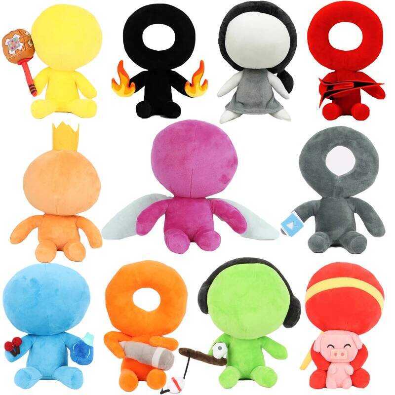 C Hot Youtooz Alan Becker Plush Toy Game Cartoon Stuffed Doll Stuffed Alan Becker Stickman Plush St