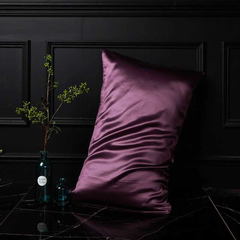 ปลอกหมอนไหมแท้ 100% สองด้าน ผ่านมาตรฐาน OEKO-TEX® สำหรับการดูแลเส้นผมและผิวหนังอย่างหรูหรา