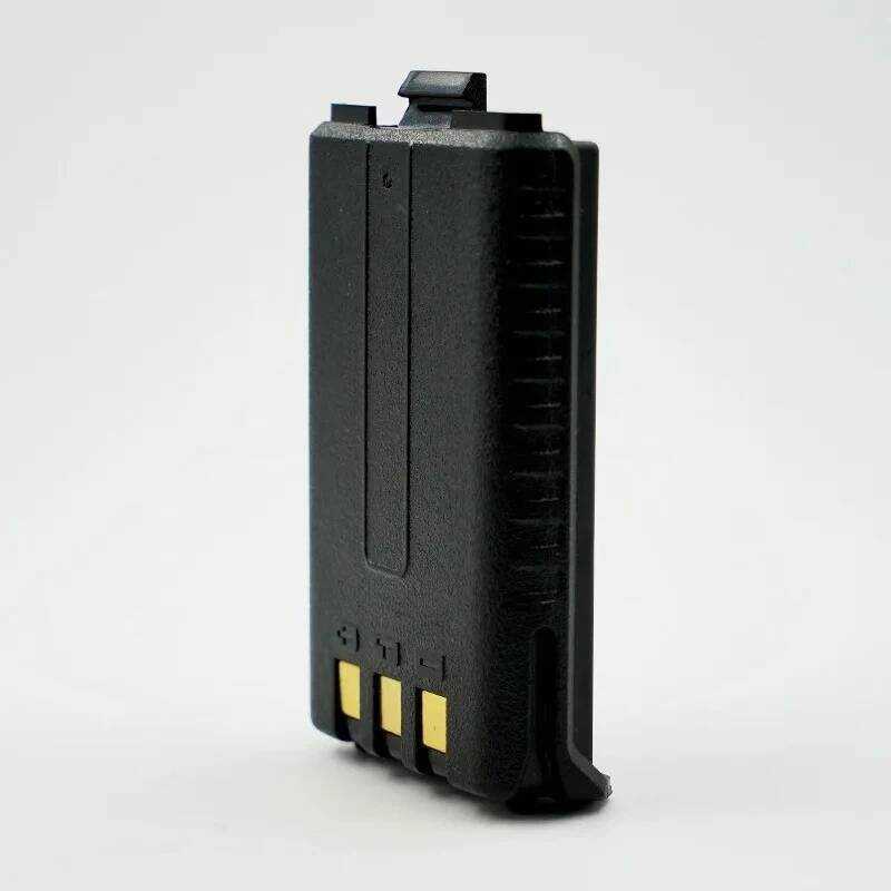 ▥ ใช้ได้กับแบตเตอรี่แบบชาร์จได้  Uv-5R 1800Mah 7.4V Li-On อุปกรณ์เสริมวิทยุ Uv5r แบตเตอร