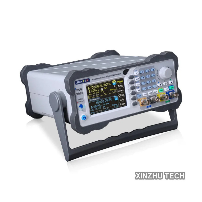 Function Signal Generator PSG9080 Adjustable Square Wave Generator Dual Channels 300Msa/S Spectrum