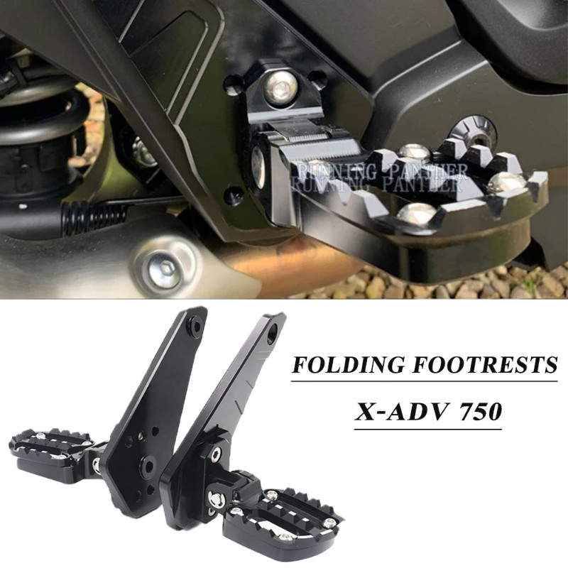 For HONDA X-ADV 750 XADV 750 X ADV 750 X-ADV 750 2021 Motorcycle accessories Folding Rear Foot Pegs