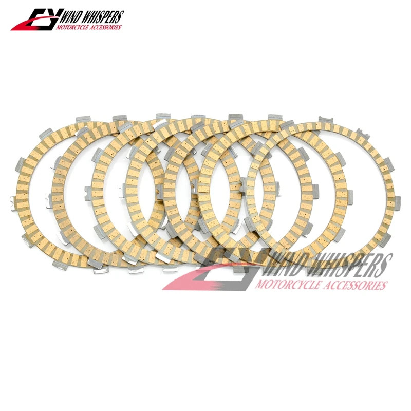 Friction Clutch Discs plates Set For Suzuki SFV 400 600 SFV400 SFV650 Gladius DL650 DL 650 V-Strom