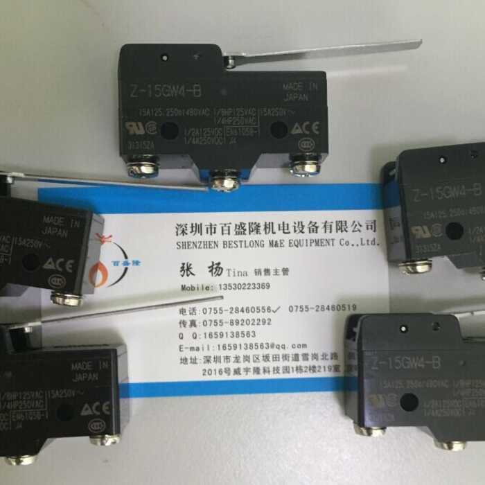 OMRON ไมโครสวิตช์รุ่นใหม่ Z-15GW2255-B Z-15GW49-B