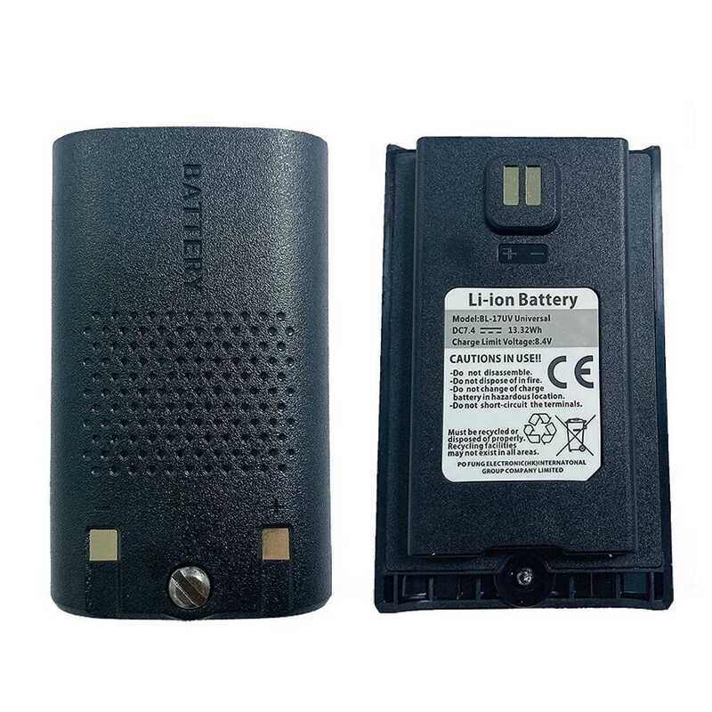 ▥  แบตเตอรี่เดิม Uv-17 PRO Walkie Talkie Uv17pro Uv17max Uv17plus Original  แบตเต