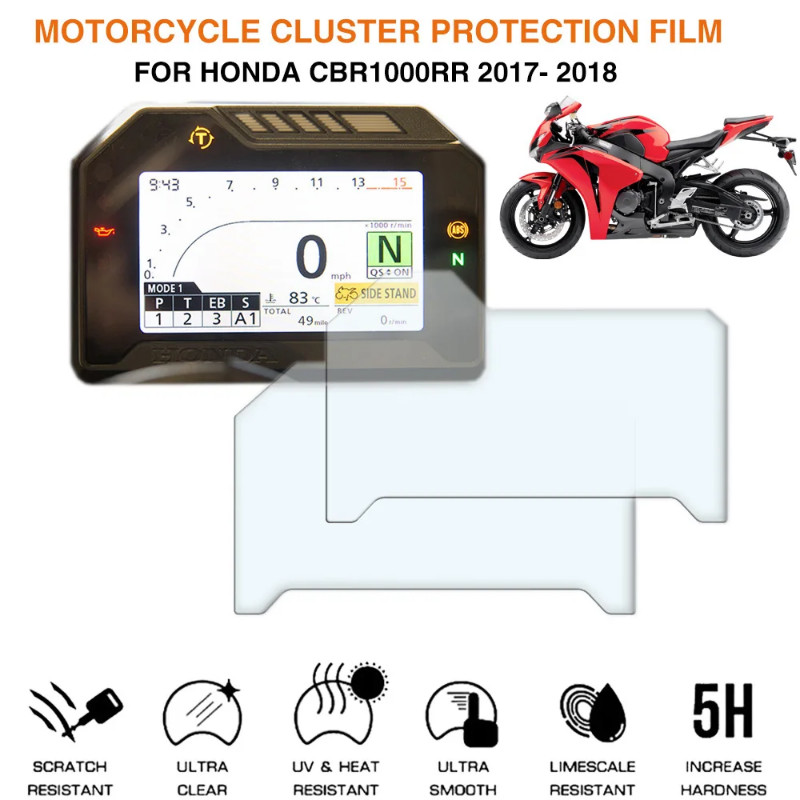 For Honda CBR1000RR CBR 1000 RR CBR 1000RR 2017 2018 Motorcycle Accessories Cluster Scratch Protect