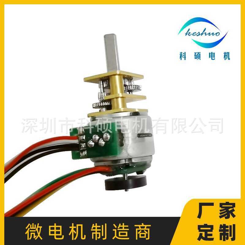 Mini Stepper Gear Motor 15MM Stepper Motor พร้อม Hall 3PPR Encoder Feedback Stepper ปิดแหวนไฟฟ้า