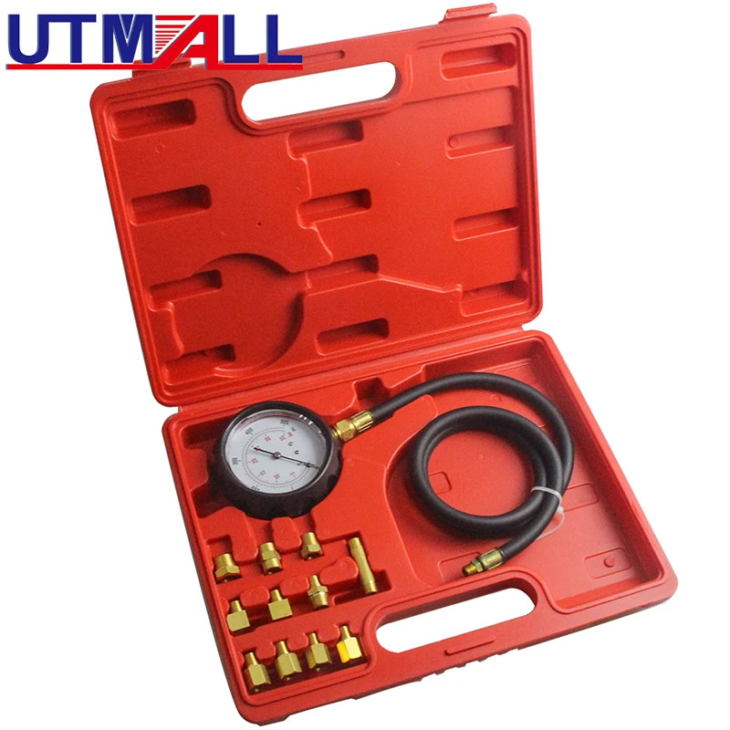 TU-11A Transmission Engine Oil Pressure Tester Kit Oil Pressure Gauge  Diesel Petrol Garage Tool
