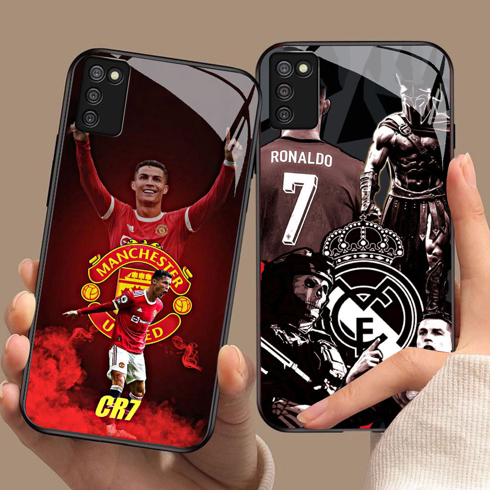 YS-45 CR7 Madrid HD Glass Casing สําหรับ Samsung A03S A71 M02S A02S A51