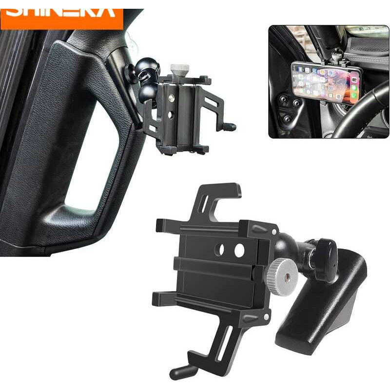 ▥ รถ A-Pillar Anti-Shake Stable โทรศัพท์ Braket อุปกรณ์เสริมสําหรับ Gladiator JT สําหรับ JEEP W