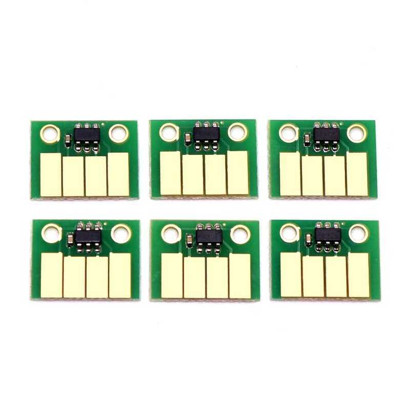 HP72 ชิปตลับหมึก รีเซ็ตอัตโนมัติ 6 ชิ้น 72 สำหรับเครื่องพิมพ์ HP Designjet T610 T620 T770 T790 T1100