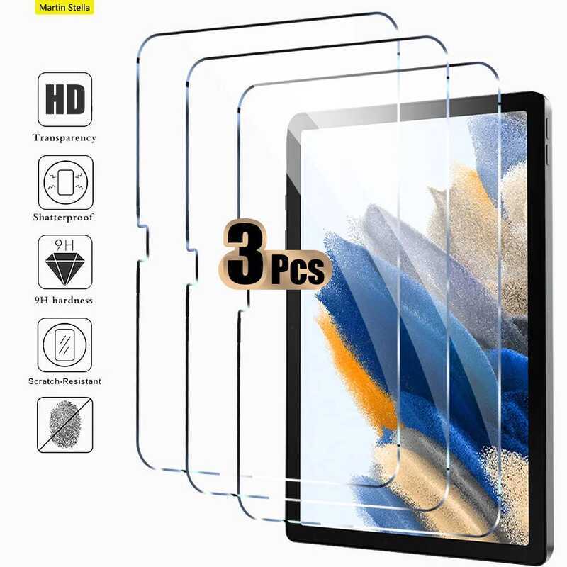 Samsung ฟิล์มกันรอยกระจกนิรภัยสำหรับ Galaxy Tab S6 Lite S7 S8 A8 A9 Plus S9 Fe Hd 9H