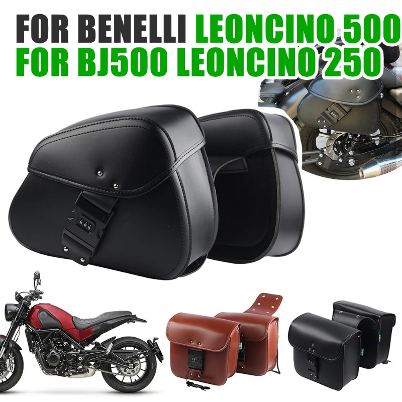 For Benelli Leoncino 500 BJ500 Leoncino 250 BJ BJ250 Motorcycle Accessories SaddleBag Side Luggage