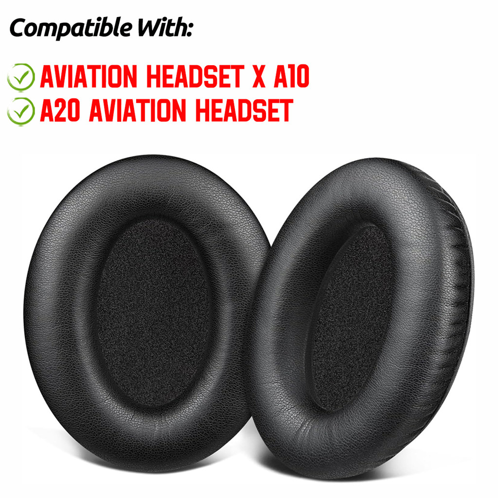 สําหรับ Bose Aviation ชุดหูฟัง X A10 A20 หูฟังแผ่นรองหูฟังเบาะฟองน้ําชุดหูฟัง Earmuffs เปลี่ยนฝาครอบ