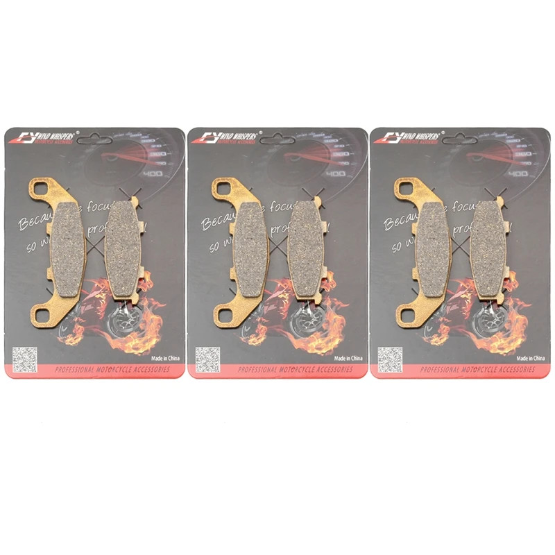 Motorcycle Brake Pads For KAWASAKI KR-1 KR 250 GPX 250 R II ZXR250 ZX 250 ZXR 250 R ZX-4 ZX 400 198