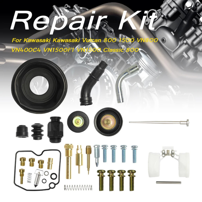 Carb repair kit For Kawasaki Kawasaki Vulcan 800 1500 VN800 VN400C4 VN1500F1 VN1500 Classic 800 Car