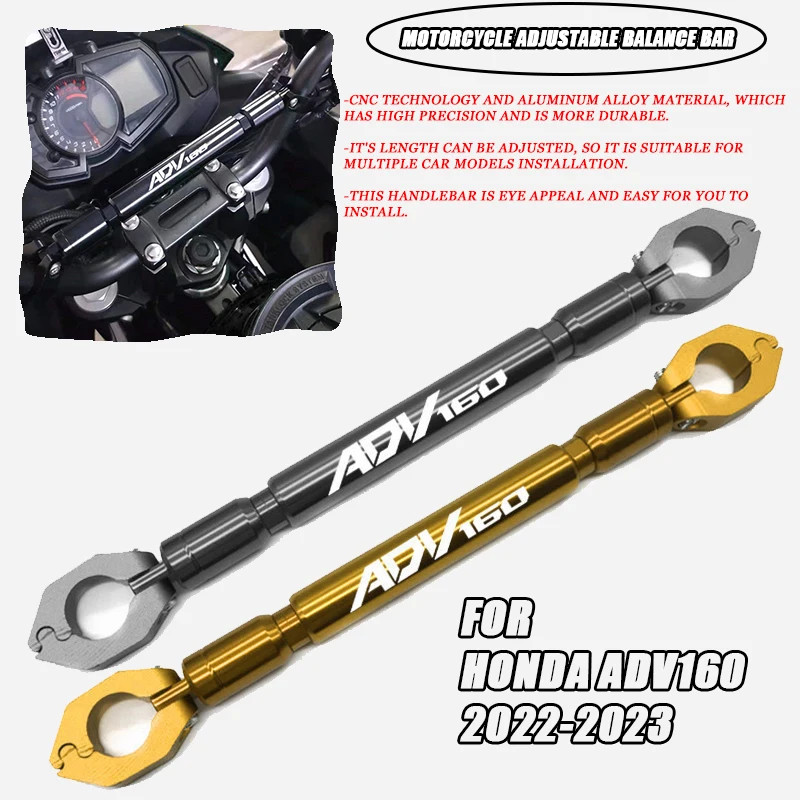 For ADV160 160ADV ADV 160 ADV 2022 2023 Motorcycle Accessories Balance Bar Handlebar Crossbar Lever
