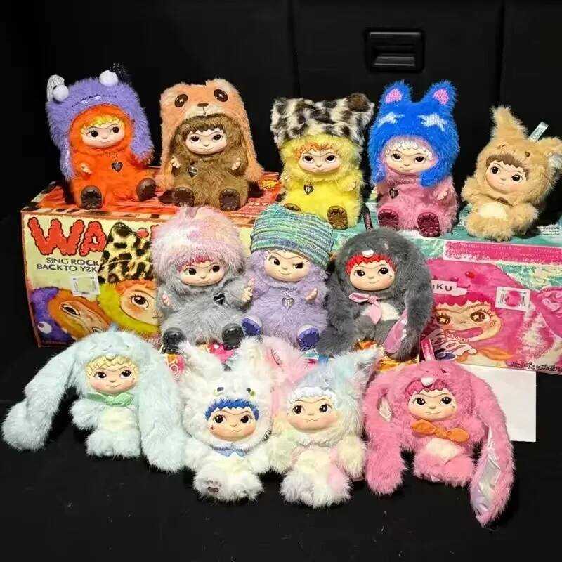 C Wakuku Fuzzy Trendy Fun Party Bd Box Cute Wakuku Action Figure Mystery Box Cute Doll Pendant Doll