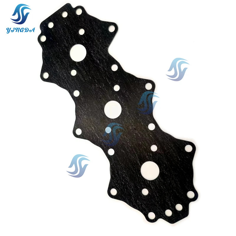 6H3-11193 Gasket Head Cover For Yamaha Outboard Engine Motor 60HP 70HP 2 Stroke 6H3-11193 6K5-11193