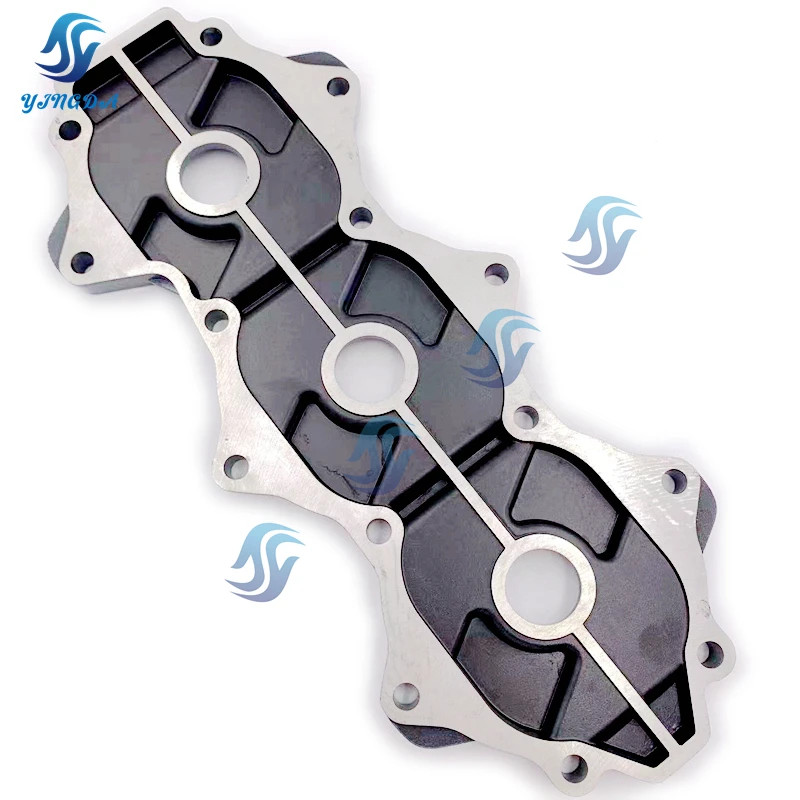 6H3-11191-00-9M Cover Cylinder Head For Yamaha 3 Cylinders 60HP Outboard Motor 6K5 6H3 Series 6H3-1