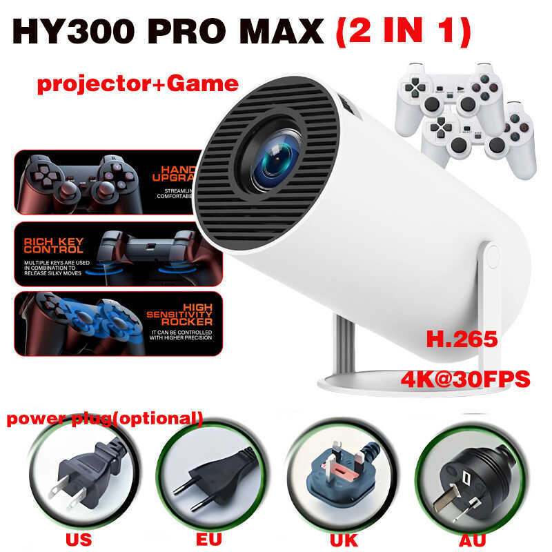 ผลิตภัณฑ์ HY3 Home Video Projector 4K HD Portable Android Smart Game Projector