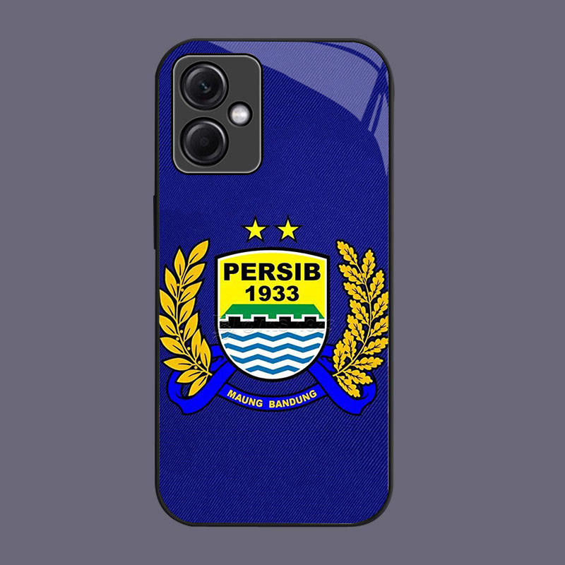 HK-2 AING PERSIB ฟุตบอล Club แก้วแก้วสําหรับ Xiaomi Redmi หมายเหตุ Poco A5 C71 13 X5 12 Pro 5G