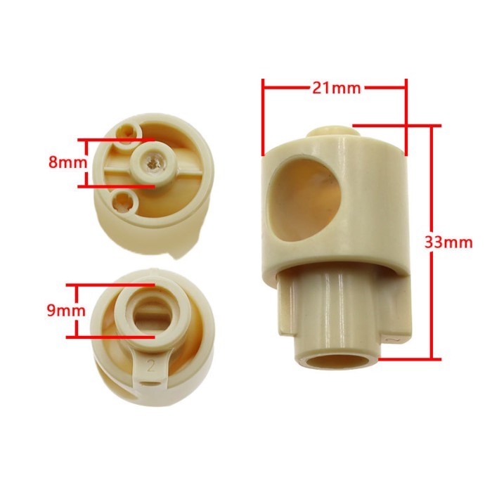 Nine Y นมถั่วเหลือง Maker อุปกรณ์เสริม DJ10E-y3K68K16GK68RK818 K560K580 หมุนนม Outlet วาล์ว Core