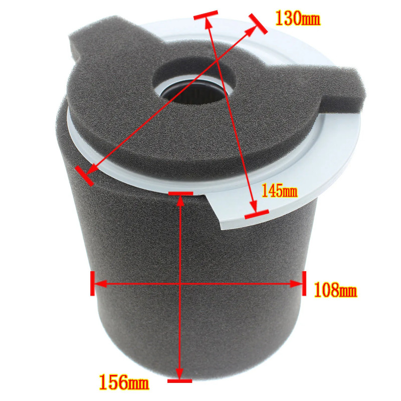 Air Filter For Yamaha G1 2-Cycle G14 4-Cycle 1995-1996 Gas Golf Cart Club Car J10-14417-00 JF7-1445