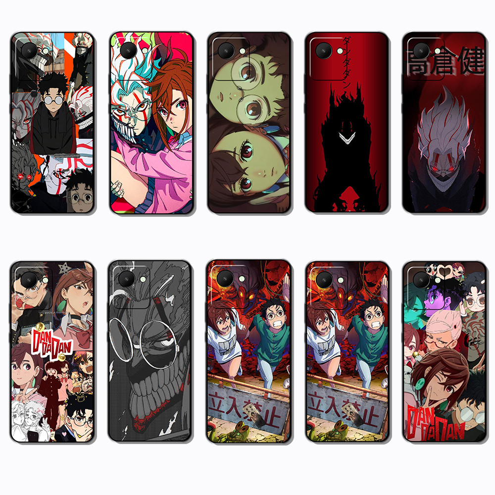 เคสโทรศัพท์สีดําแบบนุ่มสําหรับRealme C30 norzo 50i Prime NG10 DAN DA DANปลอกป้องกันการตกฝาครอบป้องกั