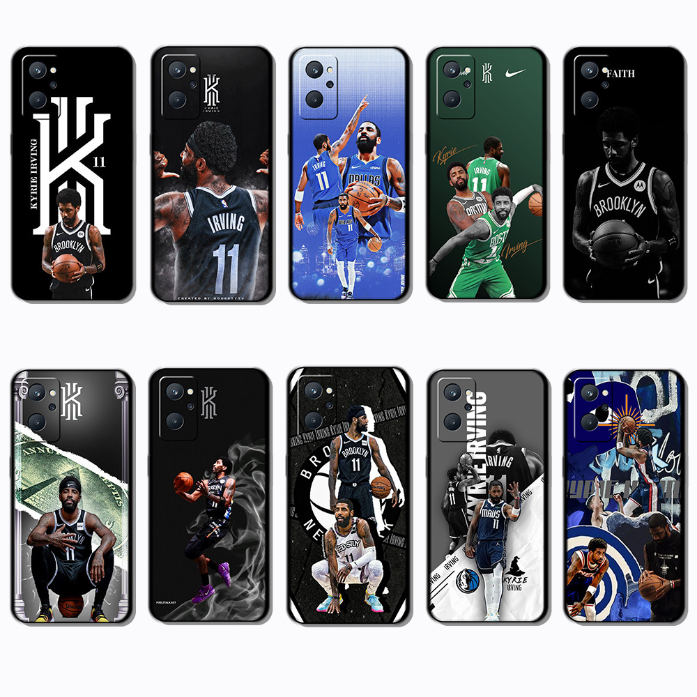 เคสโทรศัพท์สีดําแบบนุ่มสําหรับ OPPO Realme 9i A76 A96 A36 4G NG15 Kyrie Irving ปลอก Anti fall ฝาครอบ