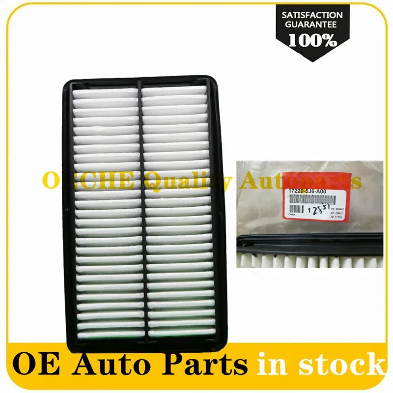 1X New Car Air Filter For Acura MDX YD3 3.5L 2014-2015 17220-5J6-A00 17220 5J6 A00 172205J6A00