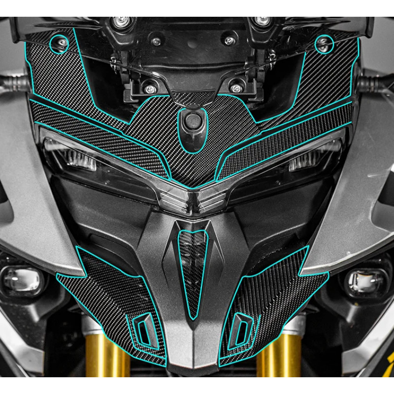 Motorcycle Fairing Body Sticker Decorative Fuel Tank Pad Decals Kit Protector FOR VOGE DS525X DS 52
