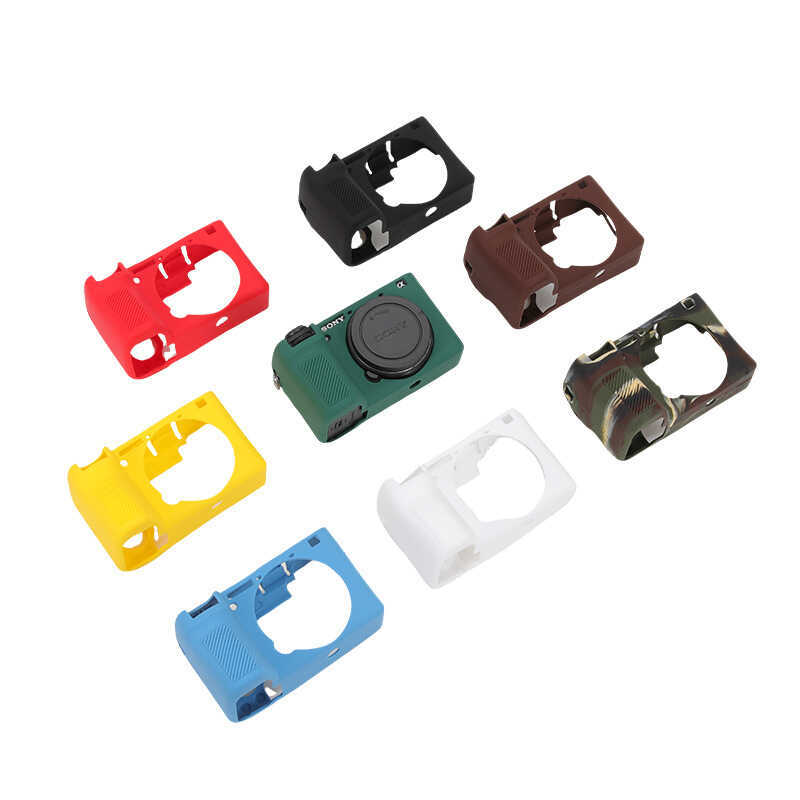 เหมาะสําหรับ Sony A6700 กล้องเคสซิลิโคน A6700 กระเป๋ากล้อง A6700 กล้องป้องกันกรณี Soft Case Shock-pr