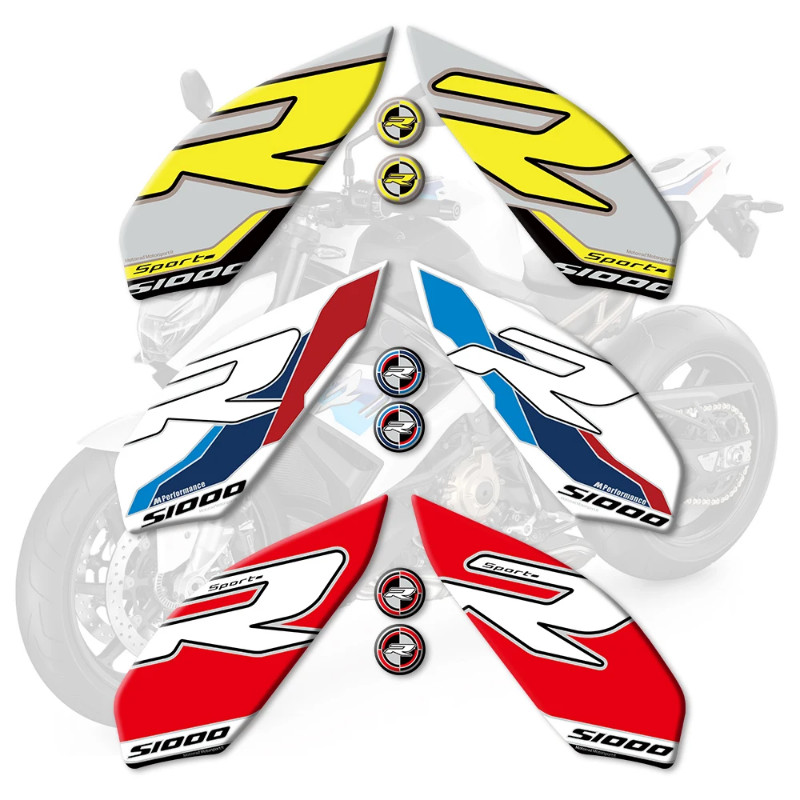 For BMW S1000R S 1000 R s1000r Stickers Protector S1000 R Tank Pad Knee Decal Motorcycle Fairing Em