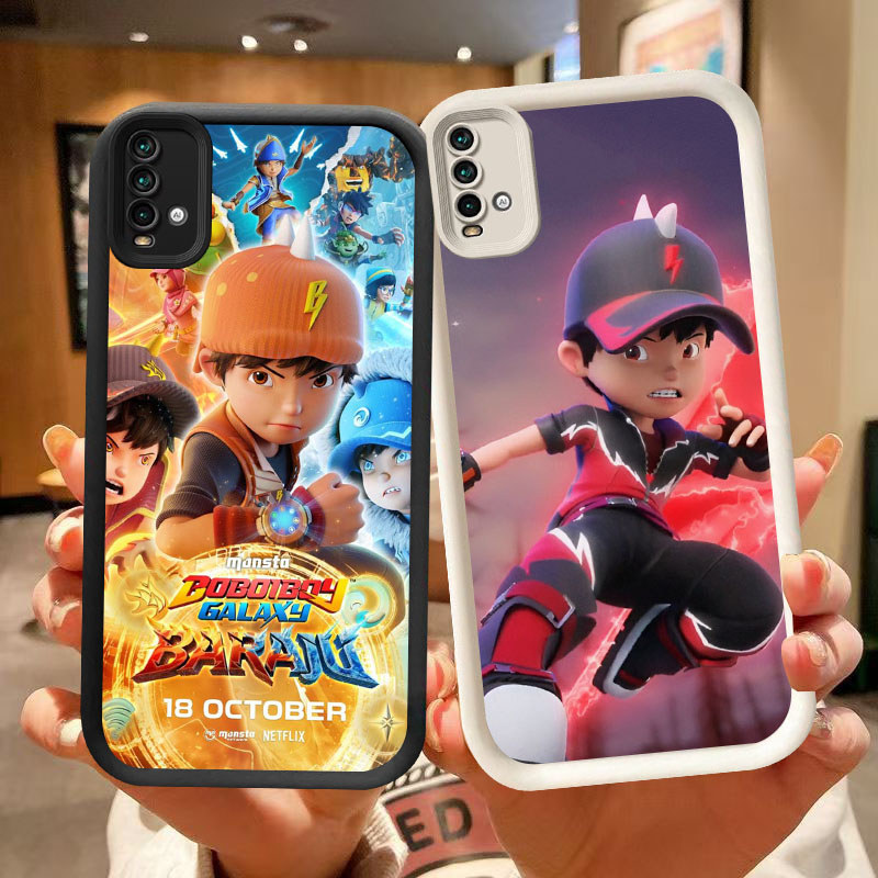 DK-88 Justice Booiboys ปลอกซิลิโคนสีดําและสีขาวสําหรับ Xiaomi Redmi หมายเหตุ POCO 11S 9T 11T 11 SE X