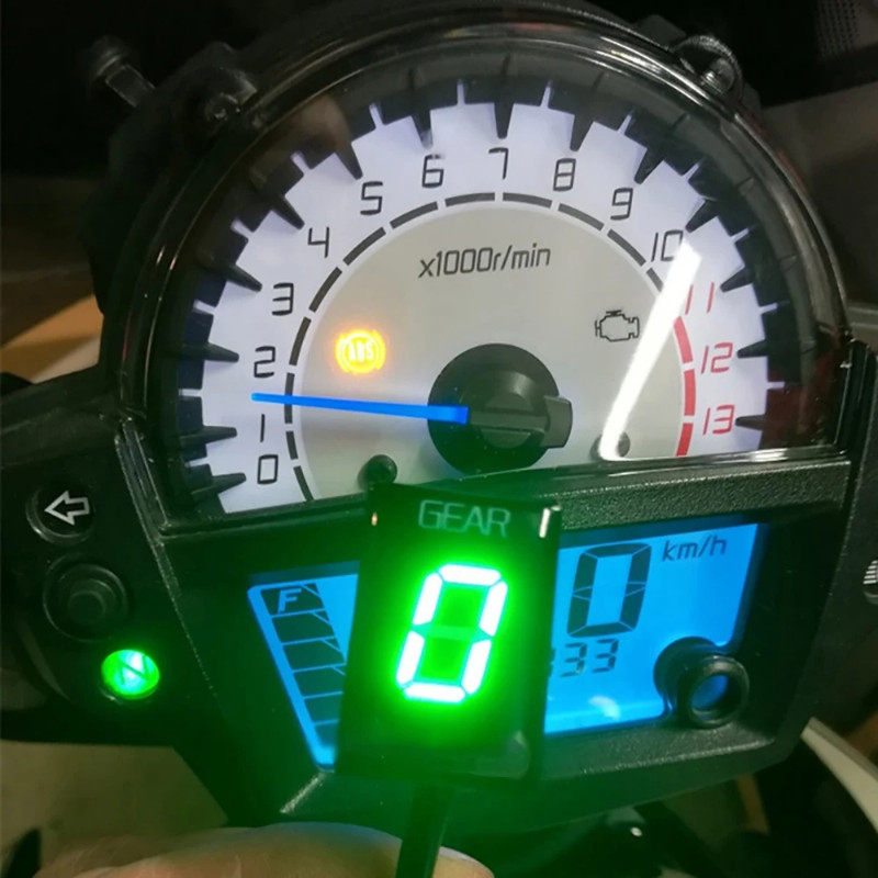 Motorcycle Gear Indicator Speed Display Meter For Kawasaki Z400 Z650 Z750 Z800 Z1000SX Versys 650 Z