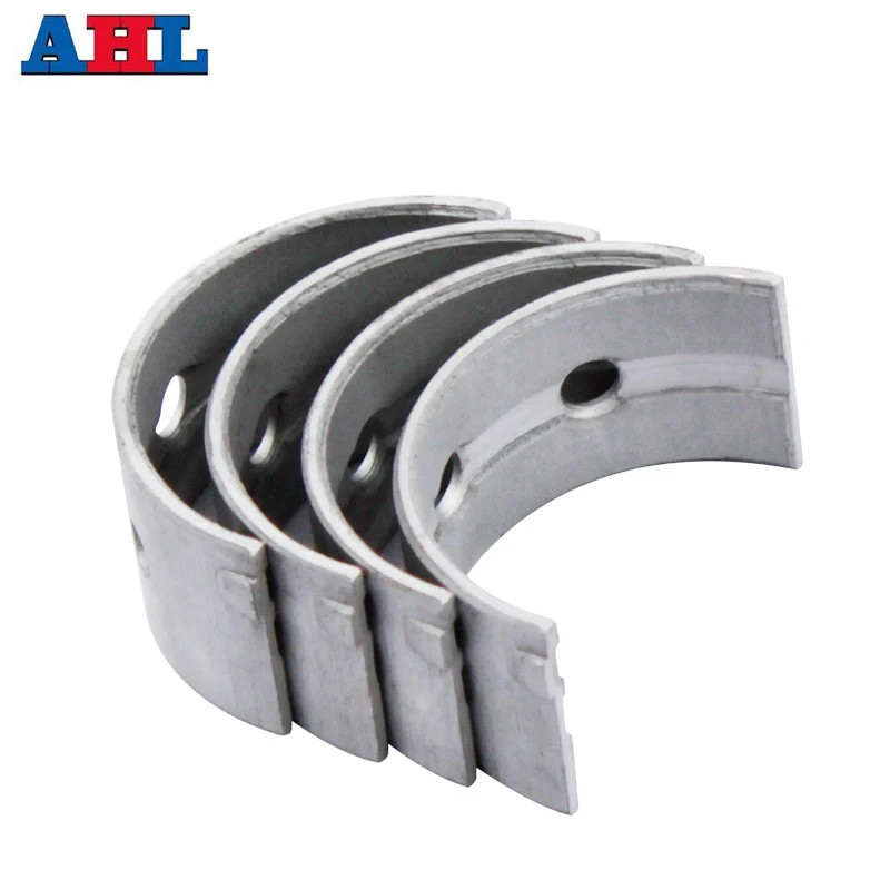 4pcs Motorcycle Engine Parts STD ~ +100 Main Crankshaft Bearing For HONDA VT250Z VT250F VTF250 VTZ2