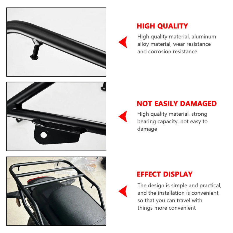 Motorcycle ELIMINATOR SE 400 500 rear luggage rack handle for eliminator se 400 450 500 2024 rear l