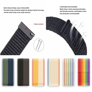 สายรัดห่วงไนลอนสําหรับ COROS PACE 4 Sport Strap สายรัดข้อมือระบายอากาศได้สบายสําหรับ Coros Pace 4 Band