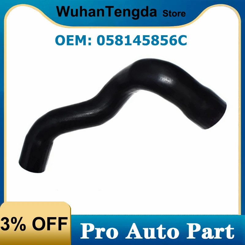 for VW Golf Audi A4 A6 B5 1.9T Intercooler Turbo Boost Coolant Hose 058145856C 058145856J