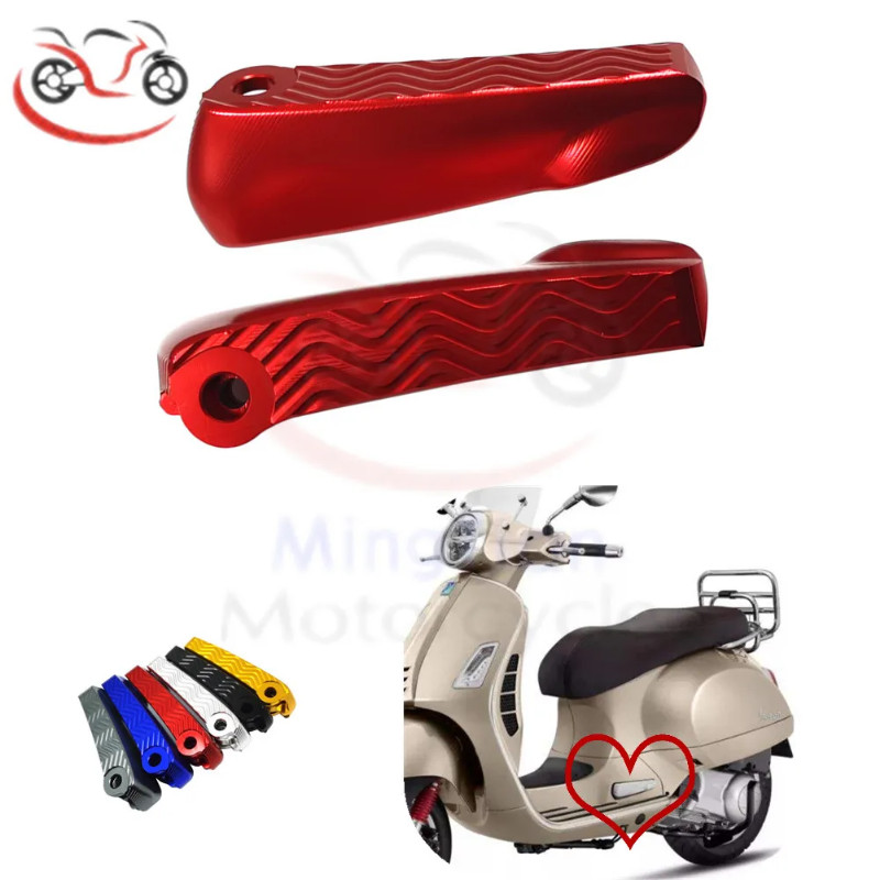 For VESPA GTS300 GTS250 GTV60125 200 250 300 300ie Motorcycle Motor Bike Folding Footrests Foot Res