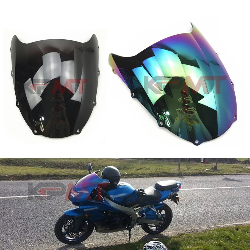 Motorcycle Windscreen For 1998 1999 Kawasaki Ninja ZX9R ZX-9R 900 ZX 9R ZX900 98 99 Wind Screen Def