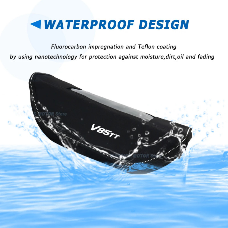 For Moto Guzzi V85 TT Centenario Travel  Motorcycle Handlebar bag waterproof handlebar travel navig