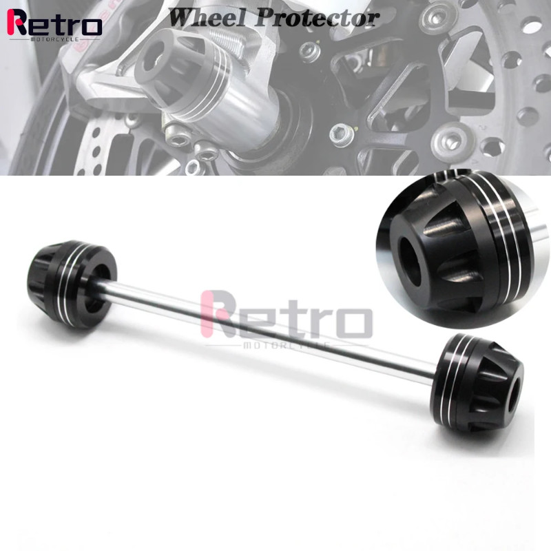 Front Axle Fork Crash Slider For Buell XB12X XB12R XB12Ss 2007 2008 2009 Motorcycle Accessories Whe