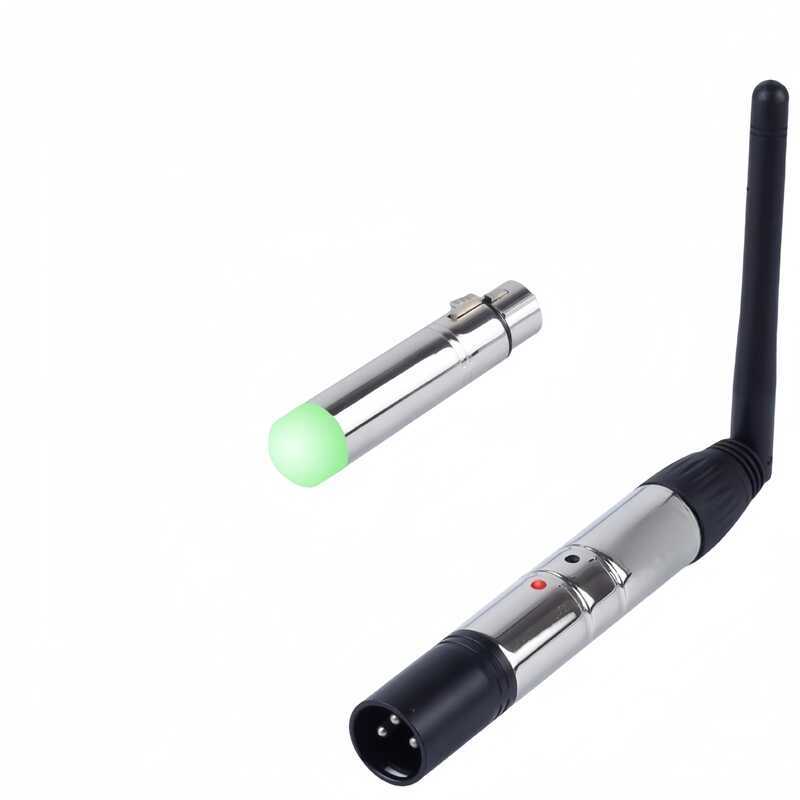 Dmx512 ตัวรับสัญญาณไร้สาย 2.4g DMX512 ตัวรับส่งสัญญาณ dmx Controller สําหรับไฟเวที