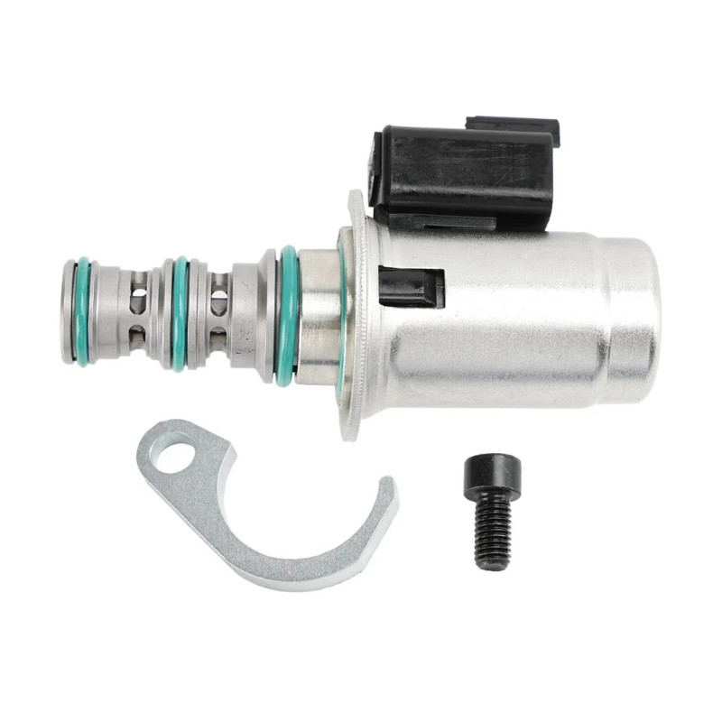Solenoid Valve Assembly 459/M2874 25/220804 Silver Metal For JCB Backhoe Loader 3CX 4CX