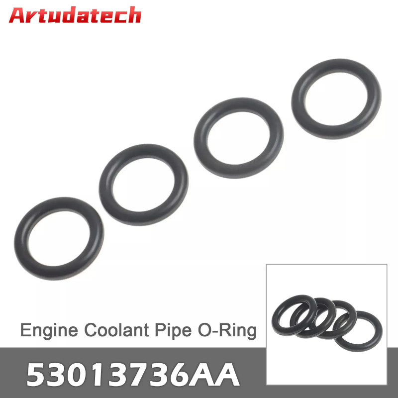 Artudatech Engine Coolant Pipe O-Ring 53013736AA for Dodge Challenger Charger 5.7L 6.4L Car Accesso