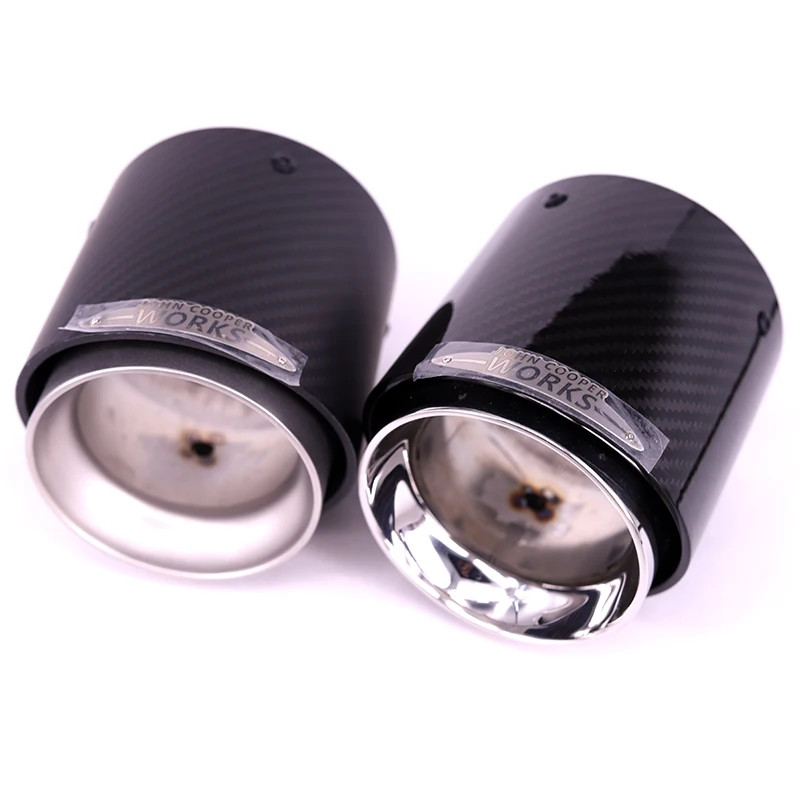 Brand New JCW Mini Cooper S Exhaust Tailpipe Mini Cooper S Matt & Glossy Carbon Fiber Exhaust For M