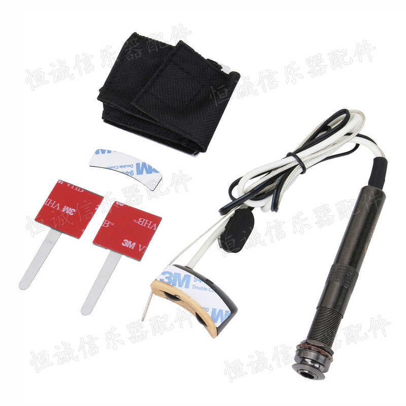 กีต้าร์โปร่ง Pickup กีต้าร์โปร่ง Sound Hole Pickup EQ Balancer Tail Nail Pen Tube Pickup