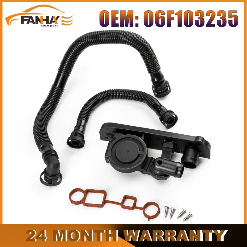 Crankcase Vent Valve PCV&Hose Service Kit For Audi A1 3 S3 TT For VW Golf MK5 6 Jetta 06F129101C 06